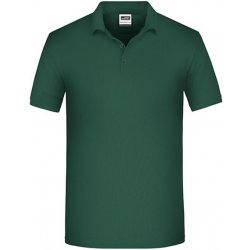 James Nicholson pánská polokošile JN874 Dark Green