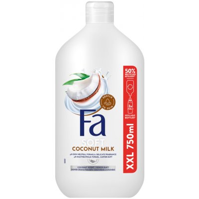 Fa Coconut Milk prchový gel 750 ml – Hledejceny.cz
