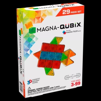 Magna Tiles Qubix 29 ks – Zbozi.Blesk.cz