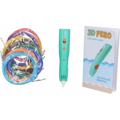 WIKY 3D pero základní sada 10 náplní 10 šablon český obal – Zboží Dáma