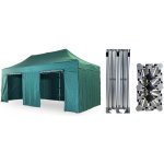 TENTino BIG HEXAGON EXTRA HIGH ROOF 4x8 m 9A - ZELENÁ – Hledejceny.cz