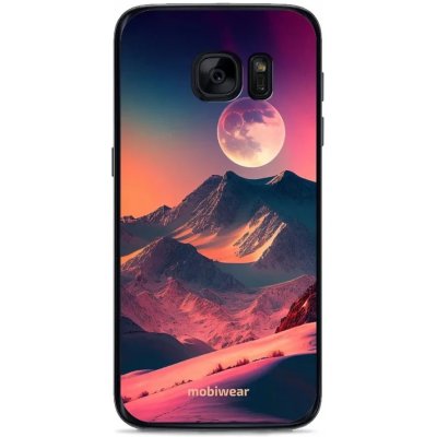 Pouzdro Mobiwear Glossy Samsung Galaxy S7 - G008G Pahorky s měsícem