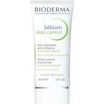 Bioderma Sébium Mat Control lehký hydratační krém proti lesknutí pleti a rozšířeným pórům Mattifies Tightens the Pores Instant Corrector 30 ml