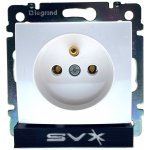LEGRAND Valena 1-zásuvka bílá 71x71x40mm – Sleviste.cz