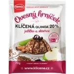 Semix Ovesný hrníček s klíčenou quinoou jablky a skořicí bez lepku 70 g – Zbozi.Blesk.cz