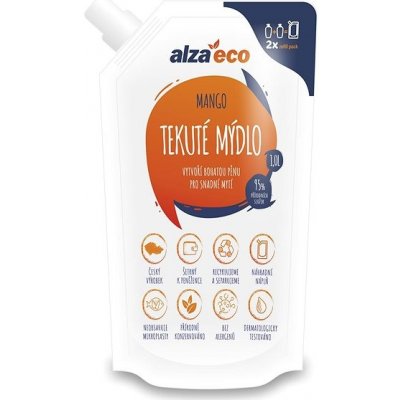 AlzaEco tekuté mýdlo Mango 1 l – Zboží Mobilmania