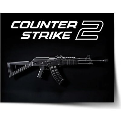 Sablio Plakát Counter Strike 2 AK - 60x40 cm – Zboží Mobilmania