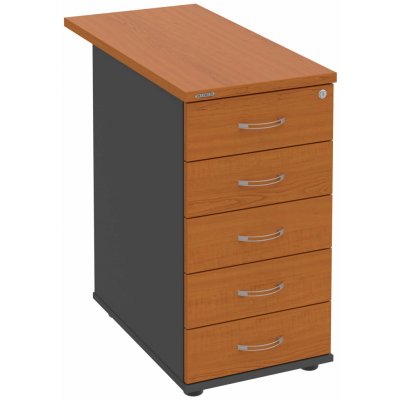 Hobis K 35 C P 80 5 zásuvek podél 80 cm třešeň – Hledejceny.cz