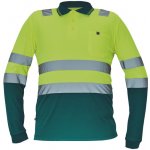 Cerva LEON HV polokošile dl.rukáv žlutá/zelená 3XL – Sleviste.cz