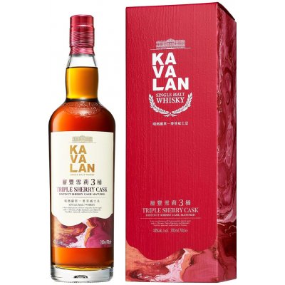 Kavalan Triple Sherry Cask 40% 0,7 l (karton) – Hledejceny.cz