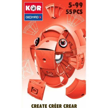 Geomag KOR Color Egg Red