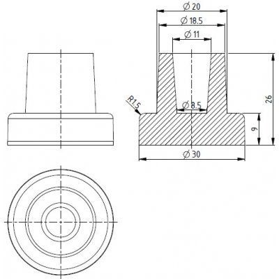 Doraz gumový G4 – Zbozi.Blesk.cz