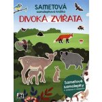 Sametová samolepková knížka - Divoká zvířata – Hledejceny.cz