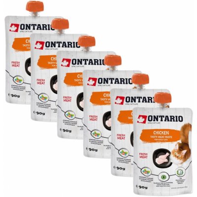 Ontario Paste Chicken Fresh Meat 6 x 90 g – Hledejceny.cz