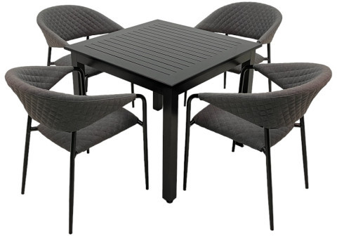 Doppler Expert 90 x 90 Melia Likatex - hliníková sedací souprava 4+1