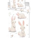 Jerry Fabrics Povlečení Králíčci baby Bavlna 100 x 135 cm 40 x 60 cm – Sleviste.cz