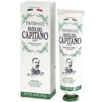 Pasta del Capitano 1905 Natural Herbs zubní pasta 75 ml