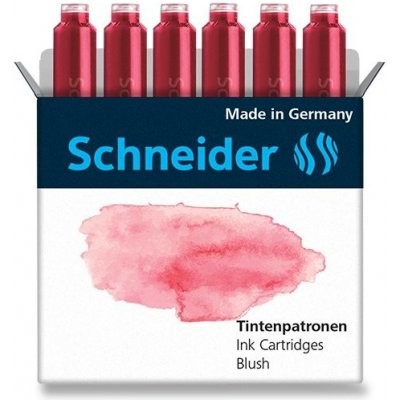 Schneider Inkoustové bombičky Schneider 6 ks vínová 6613 – Hledejceny.cz