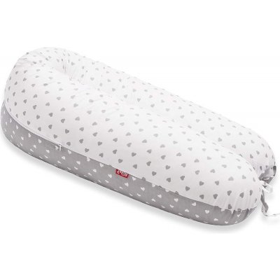 Scamp Kojící polštář Little Heart White Gray – Hledejceny.cz