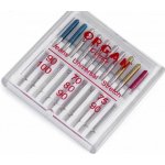 Strojové jehly sdružené Jeans 90;100, Universal 70;80;90, Stretch 75;90 Organ – Zboží Mobilmania