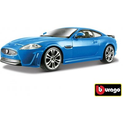 Bburago Jaguár XKR S Metallic W007309 modrá 1:24 – Zbozi.Blesk.cz