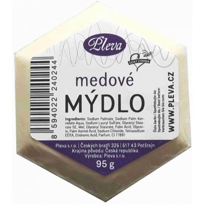 Pleva Medové mýdlo 100 g – Zboží Mobilmania