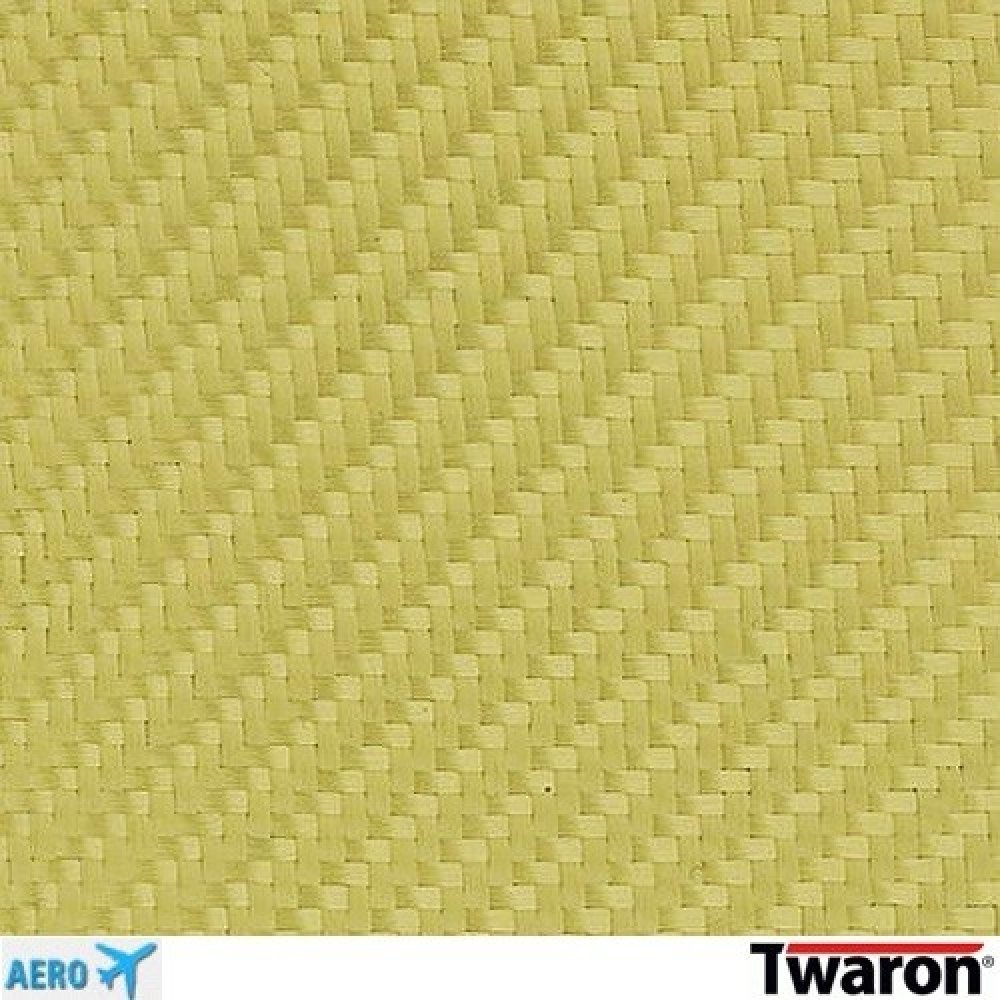 TEIJIN TWARON® Aramidová tkanina - kepr 2/2 282, 1210 dtex, 6,7x6,7 ok/cm,  173 g/m2, š. 120 cm plocha: 50 m2 | Srovnanicen.cz