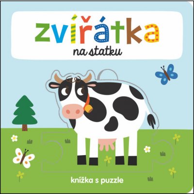 Zvířátka na statku - knížka s puzzle – Zboží Mobilmania