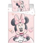 Jerry Fabrics Disney povlečení Minnie Powder pink baby 100 x 135 , 40 x 60 cm – Zboží Dáma