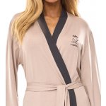 L&L dámský župan 2505 Béžová – Sleviste.cz