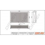 Vzduchový filtr DRIVE+ DP1110.10.0222 – Hledejceny.cz