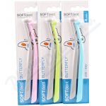 Soft Dent Butterfly jednosvazkový zubní kartáček 6 mm 2 ks – Zbozi.Blesk.cz