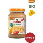 Holle Bio Jablko a hrušky 6 x 190 g – Hledejceny.cz