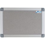 Aveli XRT-00145 textilní nástěnka hliníkový rám 90 x 60 cm – Hledejceny.cz