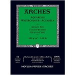 Arches Aquarelle Skicák v lepené vazbě A5 300g 12 listů CP – Zboží Dáma
