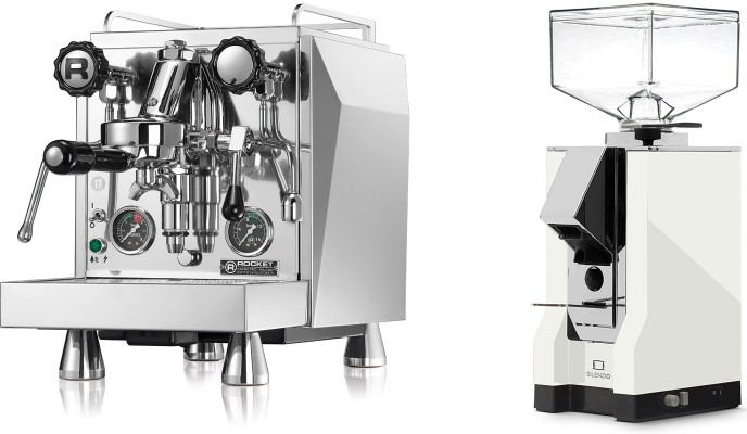 Set Rocket Espresso Giotto Cronometro R + Eureka Mignon Silenzio