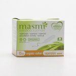 Masmi tampony Super Plus z organické bavlny 15 ks – Sleviste.cz