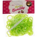 Loom Bands pletací gumičky světle zelené 200ks + háček