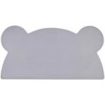 Kindsgut silikonová jídelní podložka Medvídek šedá 31002TS – Zboží Mobilmania