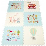 KIK Pěnová podložka na hraní Abeceda 6 ks – Sleviste.cz