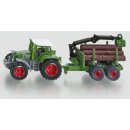 Siku Traktor s přívěsem na kulatinu 1:87