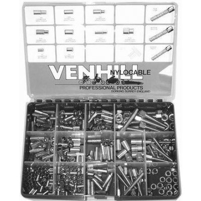 Servisní sada lanka Venhill ADJUSTER Koncovky bowdenů a seřizovací šrouby – Zboží Mobilmania