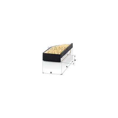 Vzduchový filtr MANN-FILTER C 2243/1 (C2243/1) – Hledejceny.cz