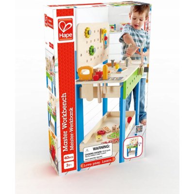 Hape Dřevěný pracovní ponk pro kutily – Zboží Dáma