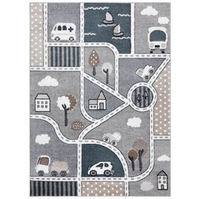 Hanse Home Fun Strade grey – Zboží Mobilmania