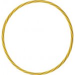 Merco Hula Hoop Aero 60 cm žlutá – Zboží Dáma