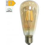 Diolamp LED Filament žárovka Amber ST64 8W/230V/E27/2700K/920Lm/360°/Step Dim – Hledejceny.cz