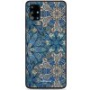 Pouzdro a kryt na mobilní telefon Samsung Pouzdro Mobiwear Glossy Samsung Galaxy A51 - G038G - Modré mandala květy