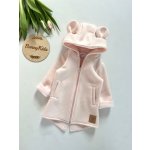 Bunny Kids mikino-kabátek Medvídek jemná růžová – Hledejceny.cz