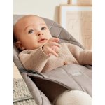 BabyBjörn Bouncer Bliss Sand šedá cotton – Zbozi.Blesk.cz